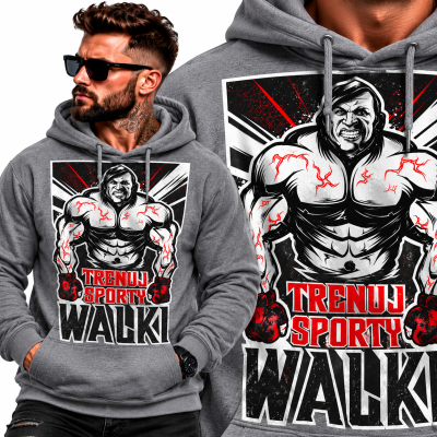 BLUZA Z KAPTUREM SPORTY WALKI TSW